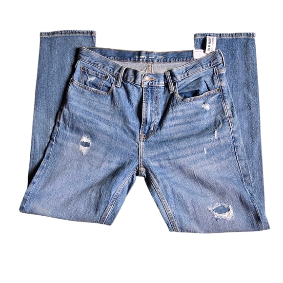Levi's Other - Old Navy Men's Blue Distressed Jeans 36x32